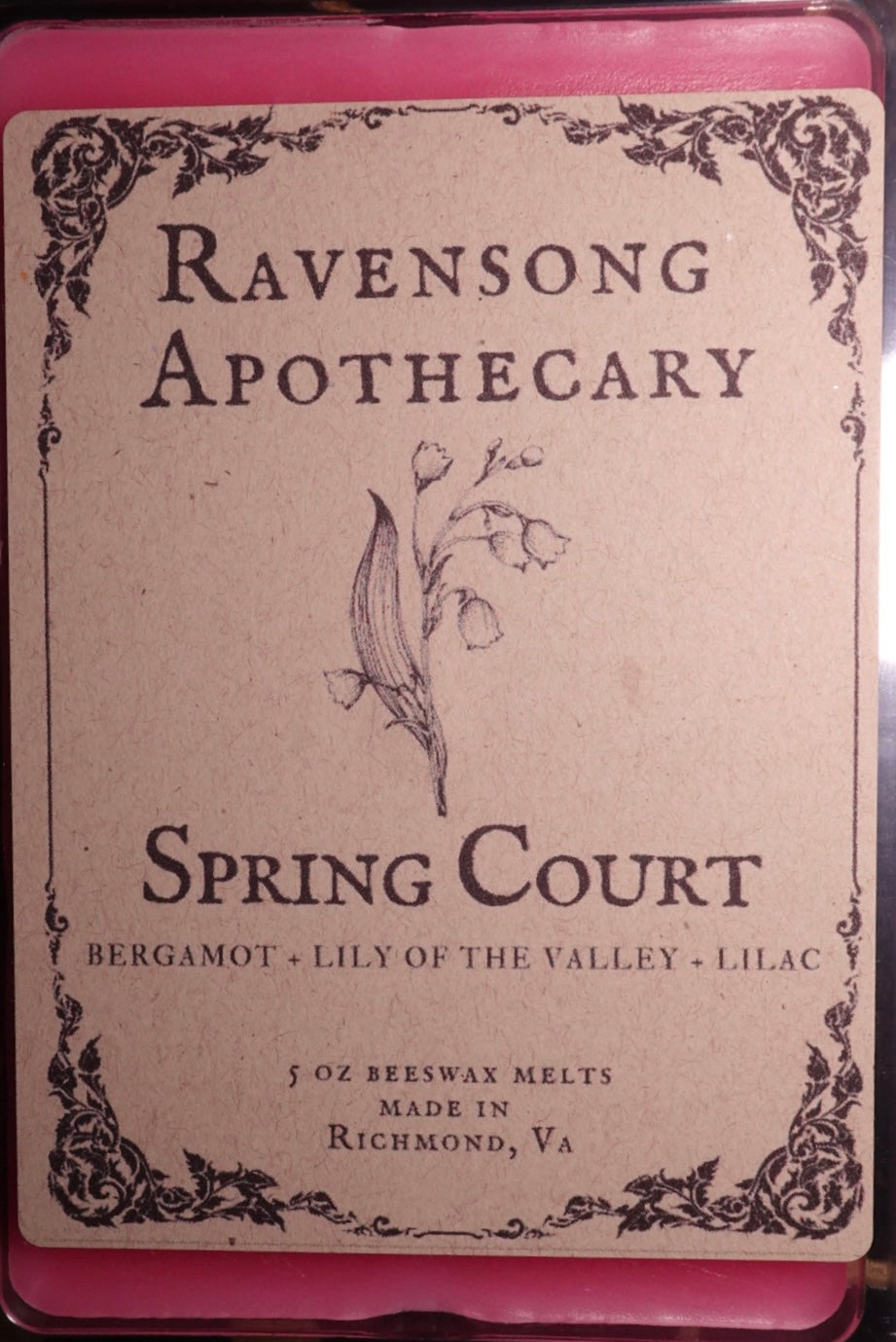 Spring Court | 5 oz. Beeswax Melt