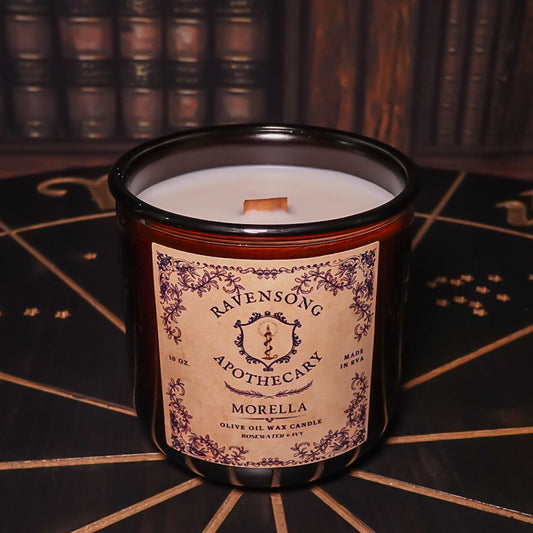 Morella | 10 oz. Olive Oil Wax Candle