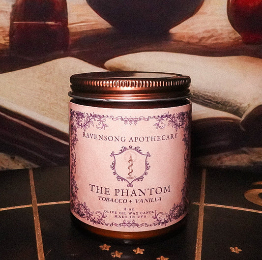 The Phantom | 8 oz. Olive Oil Wax Candle
