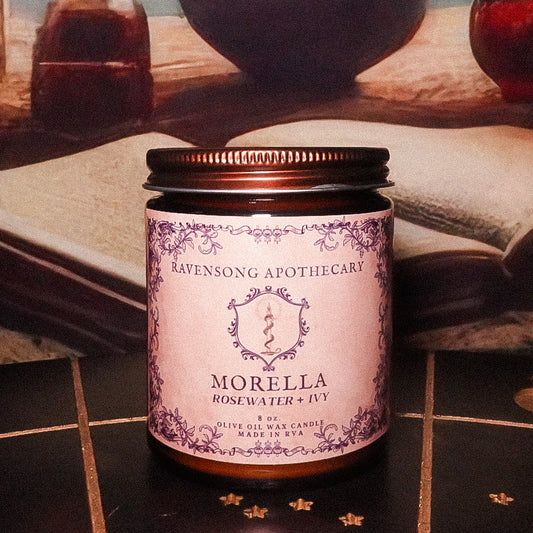 Morella | 8 oz. Olive Oil Wax Candle