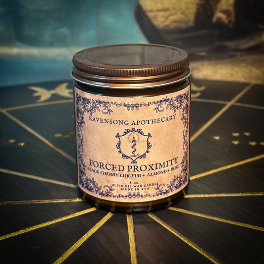 Forced Proximity | 8 oz. Olive Oil Wax Candle