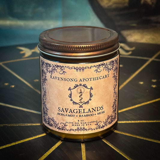 Savagelands | 8 oz. Olive Oil Wax Candle